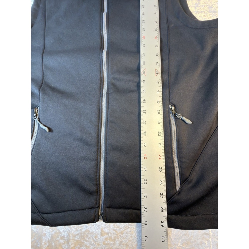 Under Armour Vest Mens XL Black Softshell Fleece Golf Full Zip Ulen NWOT - Picture 8 of 8